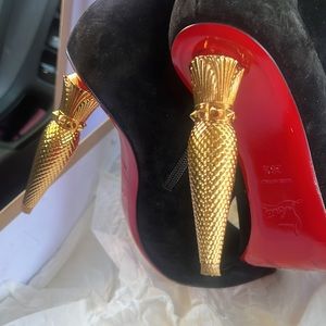 Christian louboutin lipbooty ankle heels